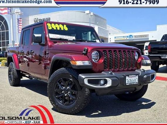 JEEP GLADIATOR 2022 1C6HJTAG1NL112655 image