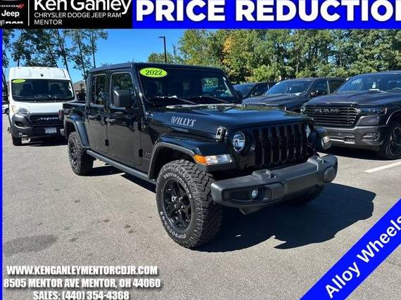 JEEP GLADIATOR 2022 1C6HJTAG5NL129751 image