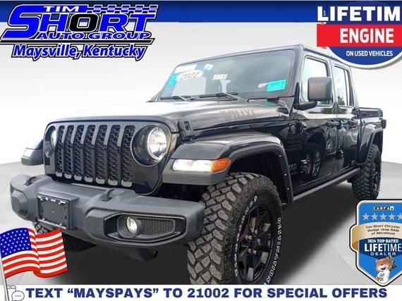JEEP GLADIATOR 2022 1C6HJTAG4NL153443 image
