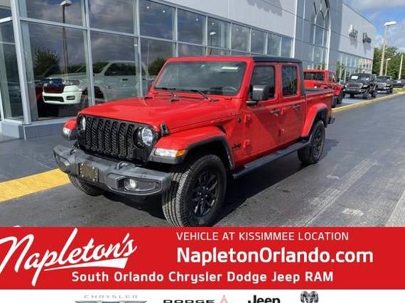 JEEP GLADIATOR 2022 1C6HJTAG1NL126314 image