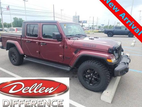 JEEP GLADIATOR 2022 1C6HJTAG3NL114102 image