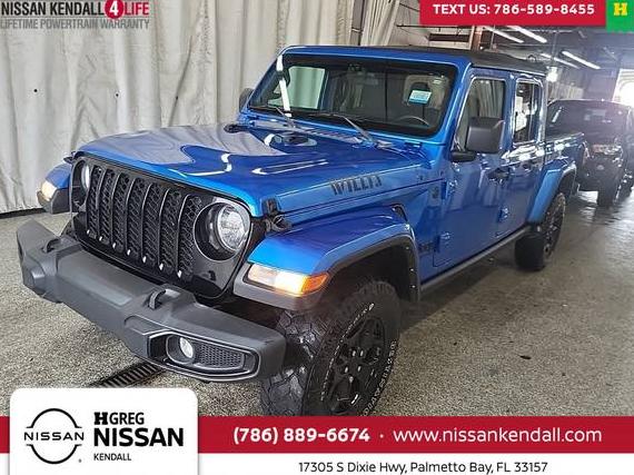 JEEP GLADIATOR 2022 1C6HJTAG0NL148739 image