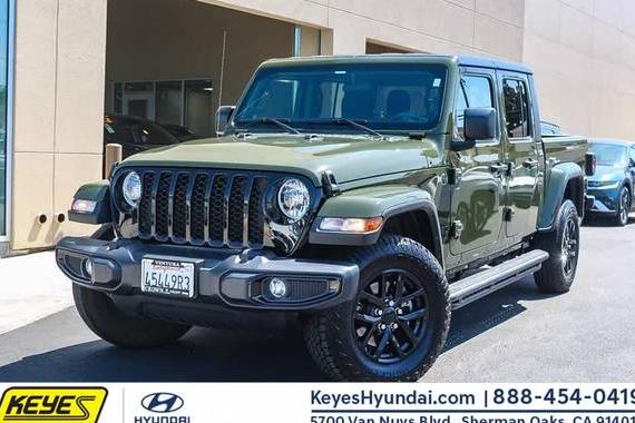 JEEP GLADIATOR 2022 1C6HJTAG0NL174032 image