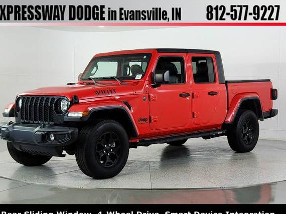 JEEP GLADIATOR 2022 1C6HJTAG9NL128571 image