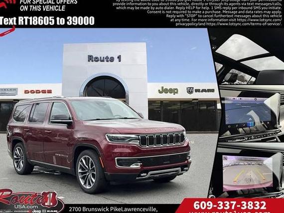 JEEP WAGONEER 2023 1C4SJVDP4PS558605 image