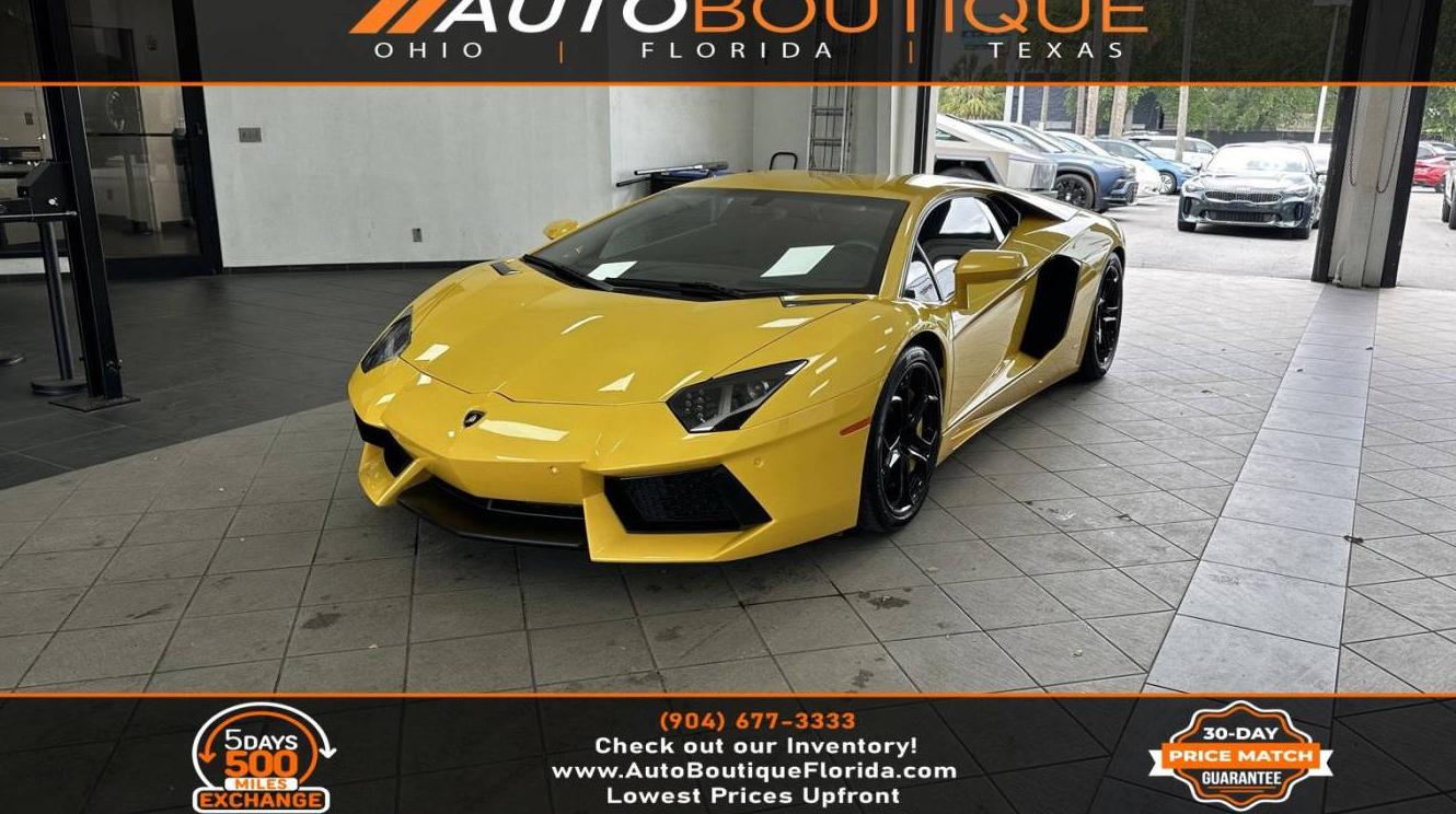 LAMBORGHINI AVENTADOR 2012 ZHWUC1ZD3CLA00768 image