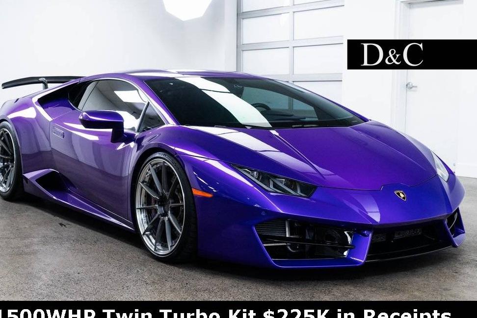 LAMBORGHINI HURACAN 2018 ZHWUC2ZF3JLA09801 image