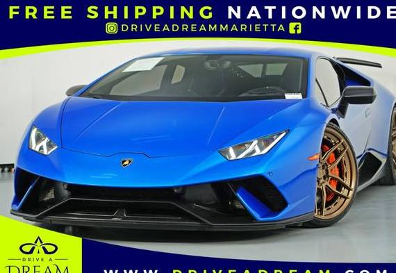 LAMBORGHINI HURACAN 2018 ZHWUD4ZF6JLA09655 image