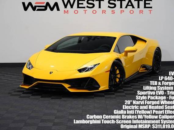 LAMBORGHINI HURACAN 2020 ZHWUF4ZF8LLA13591 image