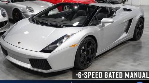 LAMBORGHINI GALLARDO 2007 ZHWGU22N17LA05198 image