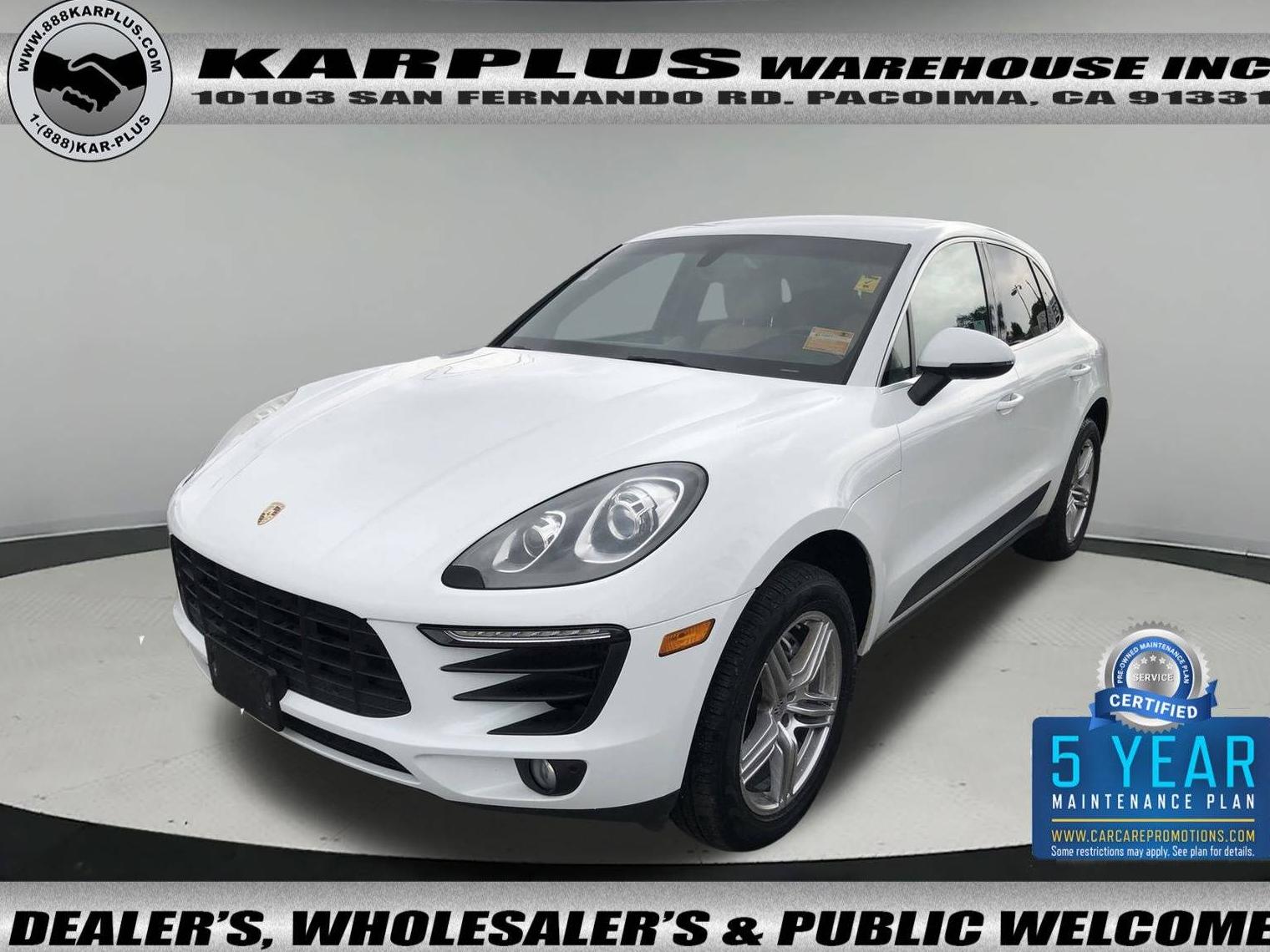 PORSCHE MACAN 2016 WP1AB2A57GLB58428 image