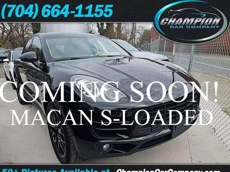 PORSCHE MACAN 2016 WP1AB2A58GLB51048 image