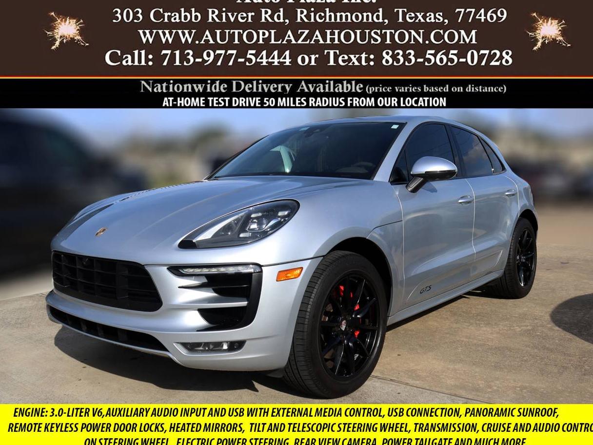 PORSCHE MACAN 2017 WP1AG2A58HLB51361 image