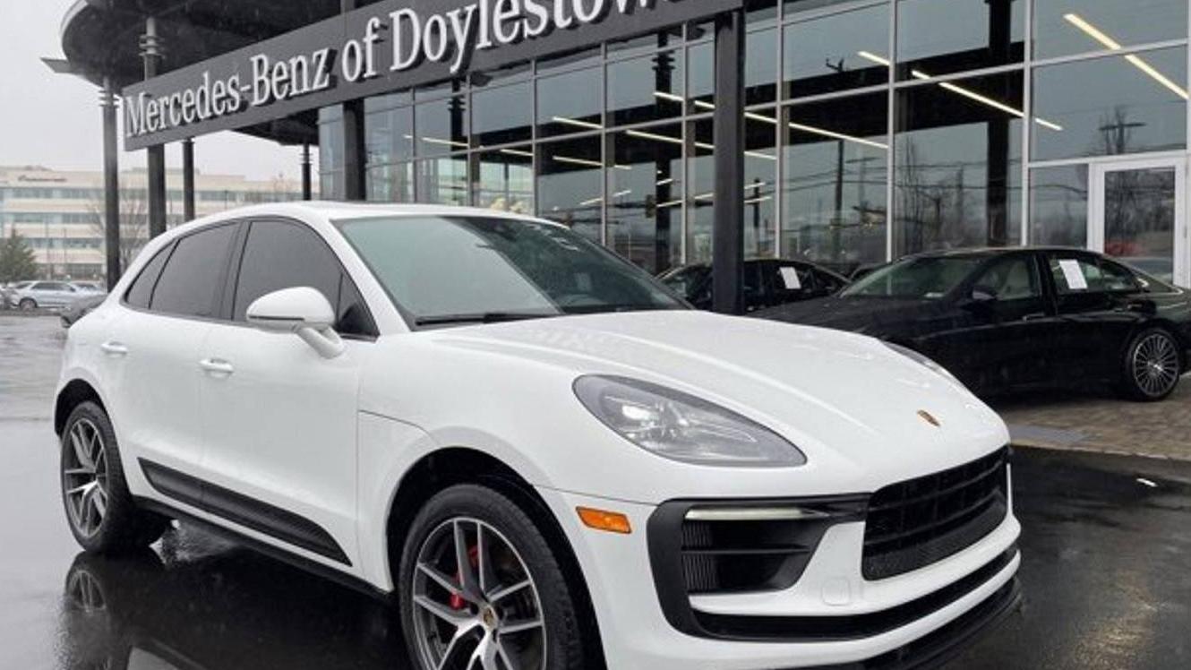 PORSCHE MACAN 2022 WP1AG2A59NLB24293 image