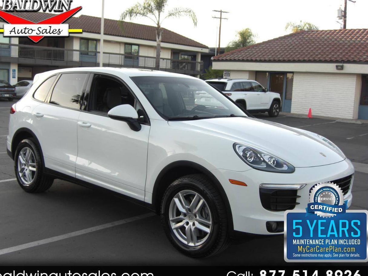 PORSCHE CAYENNE 2016 WP1AA2A28GLA11011 image