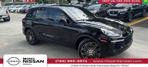 PORSCHE CAYENNE 2017 WP1AB2A26HLA51974 image