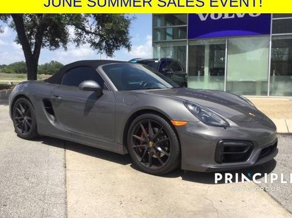 PORSCHE BOXSTER 2016 WP0CB2A81GS140385 image
