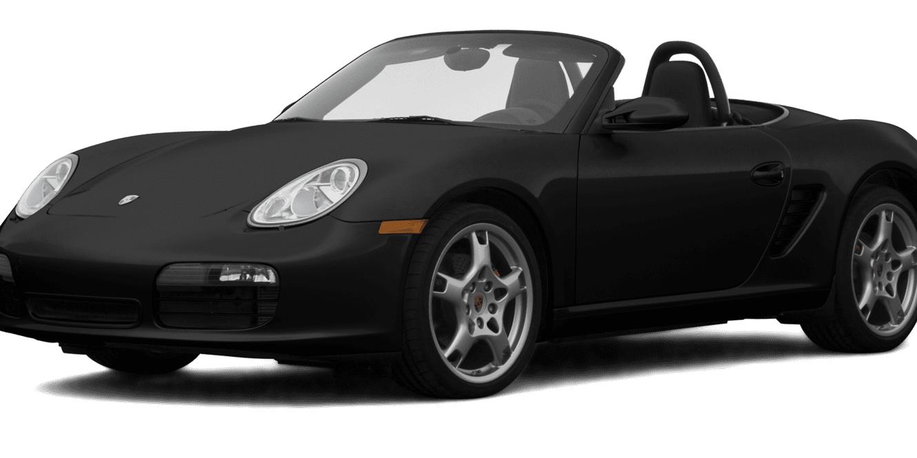 PORSCHE BOXSTER 2007 WP0CA29877U710580 image