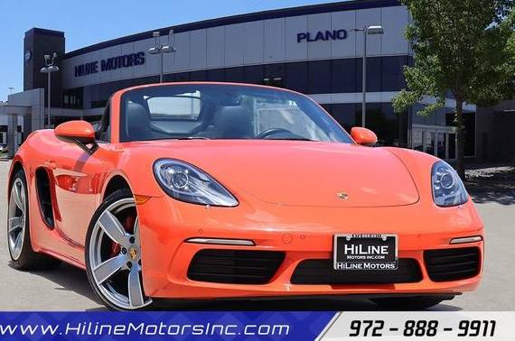 PORSCHE BOXSTER 2017 WP0CB2A82HS240741 image PORSCHE BOXSTER 2017 WP0CB2A82HS240741 image