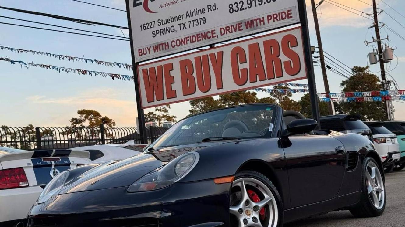 PORSCHE BOXSTER 2004 WP0CB29834S660507 image