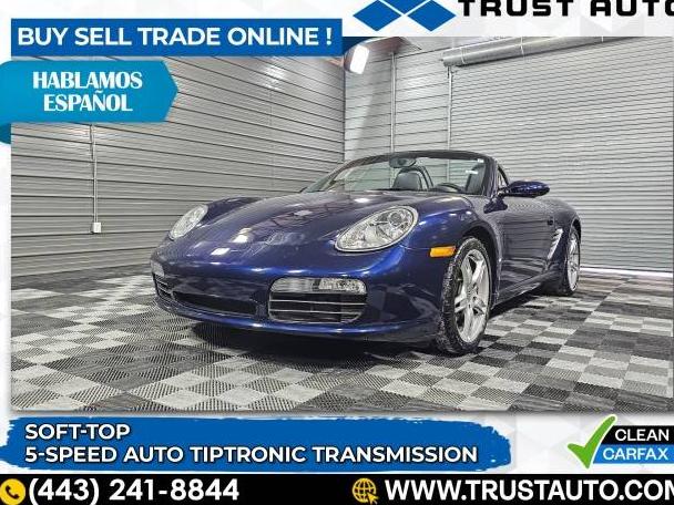 PORSCHE BOXSTER 2005 WP0CB29825U730780 image