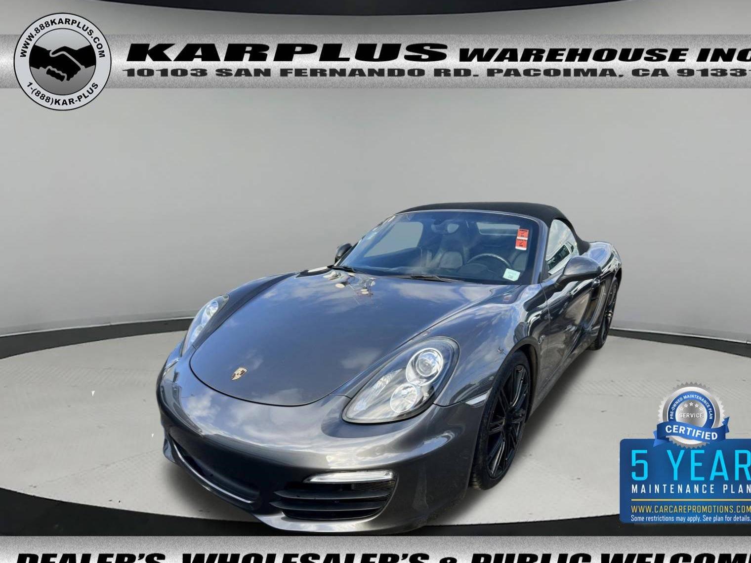 PORSCHE BOXSTER 2015 WP0CA2A87FS121230 image