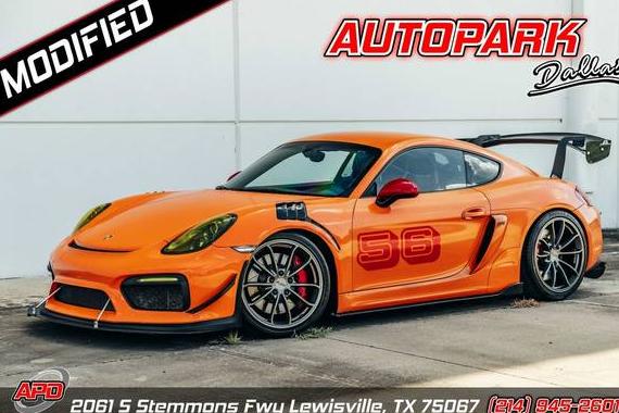 PORSCHE CAYMAN 2016 WP0AC2A87GK191233 image