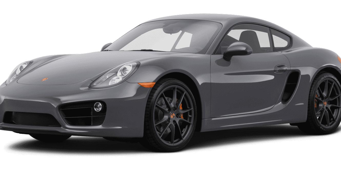PORSCHE CAYMAN 2016 WP0AA2A88GK170753 image