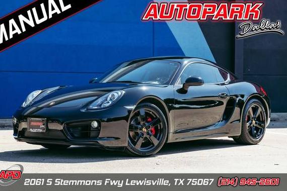 PORSCHE CAYMAN 2016 WP0AA2A85GK170242 image