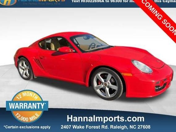 PORSCHE CAYMAN 2007 WP0AB29827U783473 image PORSCHE CAYMAN 2007 WP0AB29827U783473 image