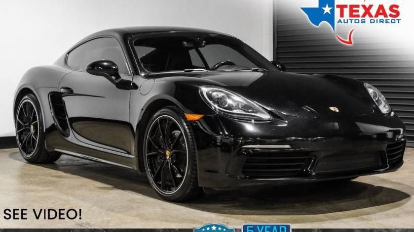 PORSCHE CAYMAN 2017 WP0AA2A83HS270146 image