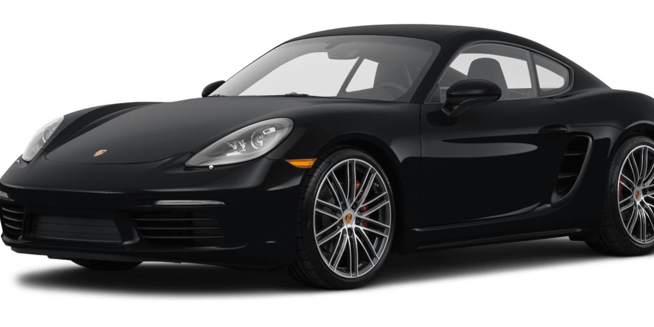 PORSCHE CAYMAN 2017 WP0AB2A84HS285557 image