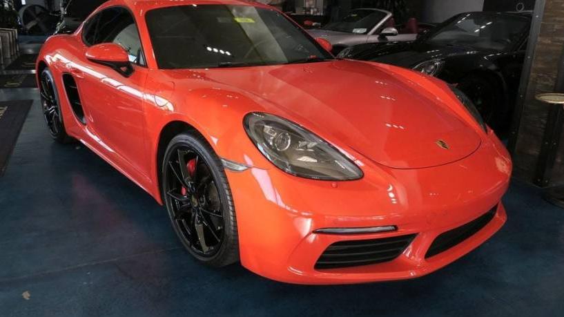 PORSCHE CAYMAN 2017 WP0AB2A80HS285362 image