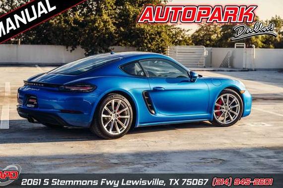 PORSCHE CAYMAN 2017 WP0AB2A8XHS285630 image PORSCHE CAYMAN 2017 WP0AB2A8XHS285630 image