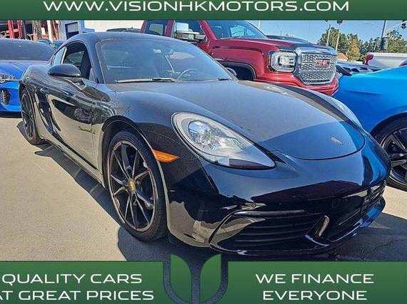 PORSCHE CAYMAN 2017 WP0AA2A80HK270167 image