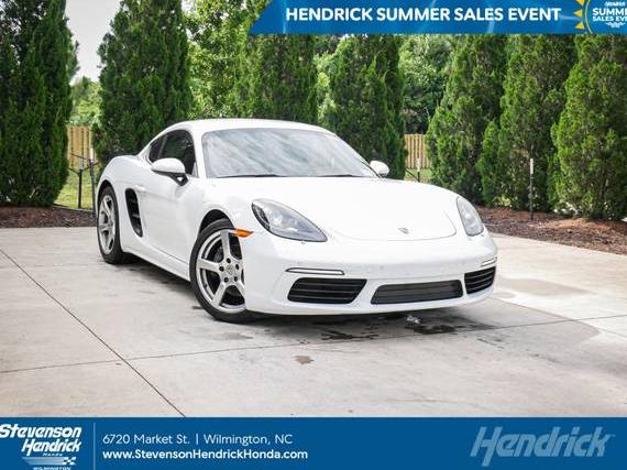 PORSCHE CAYMAN 2017 WP0AA2A81HS270646 image