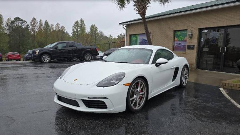 PORSCHE CAYMAN 2017 WP0AB2A88HS285822 image