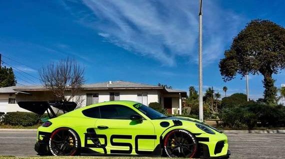 PORSCHE CAYMAN 2017 WP0AB2A86HS285687 image