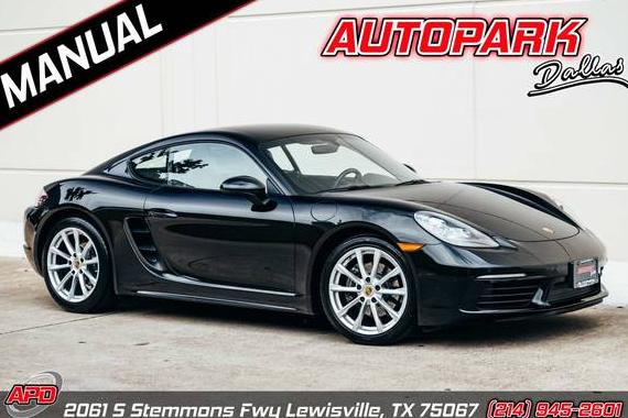 PORSCHE CAYMAN 2017 WP0AA2A85HS270536 image