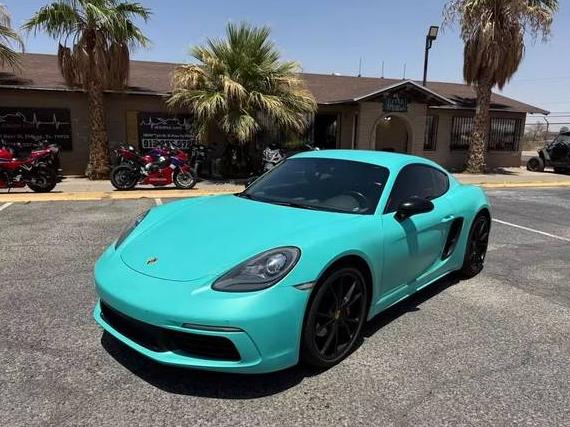 PORSCHE CAYMAN 2017 WP0AA2A81HS270887 image