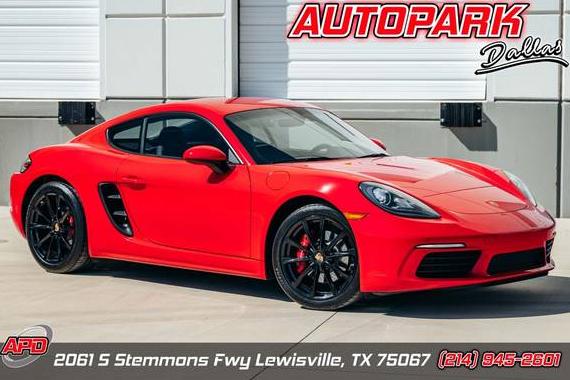 PORSCHE CAYMAN 2017 WP0AB2A85HS285762 image