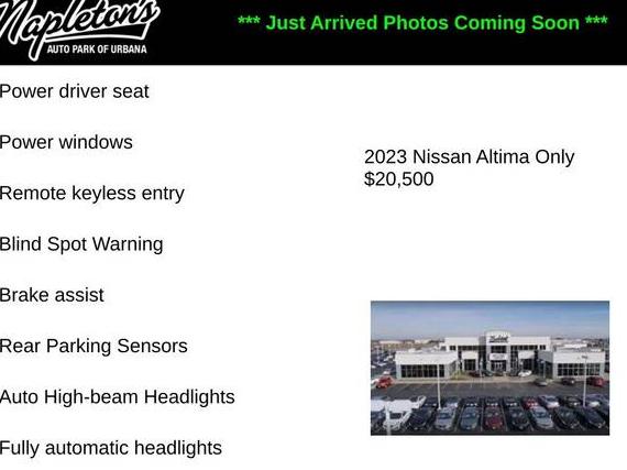 NISSAN ALTIMA 2023 1N4BL4DV4PN372666 image