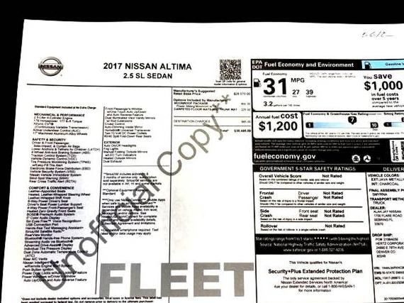 NISSAN ALTIMA 2017 1N4AL3APXHC265873 image