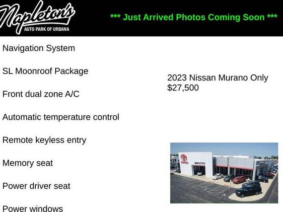 NISSAN MURANO 2023 5N1AZ2CS2PC119966 image