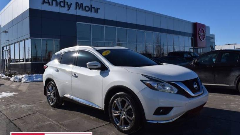 NISSAN MURANO 2016 5N1AZ2MHXGN161700 image