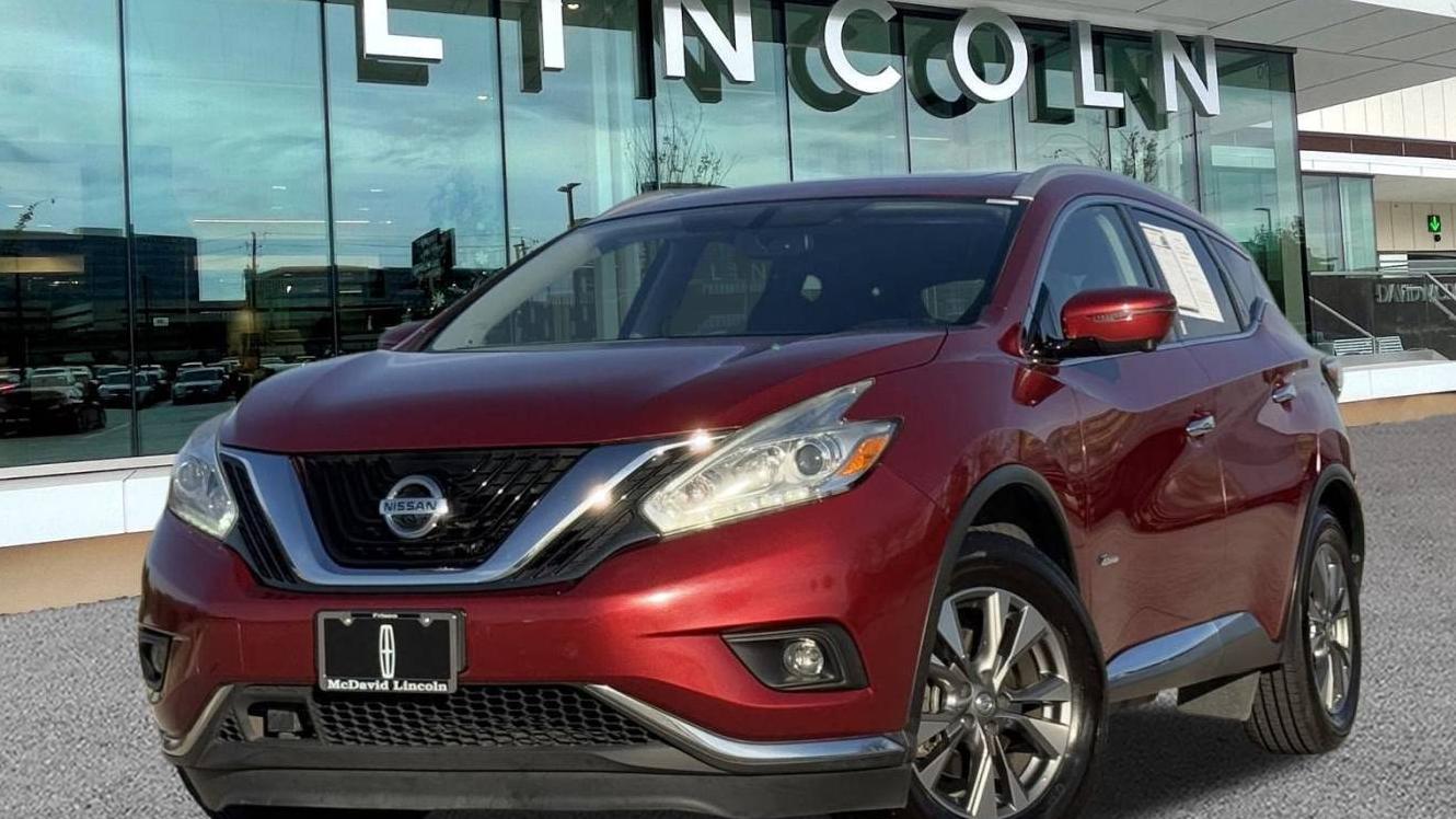 NISSAN MURANO 2016 5N1CZ2MG7GN149908 image