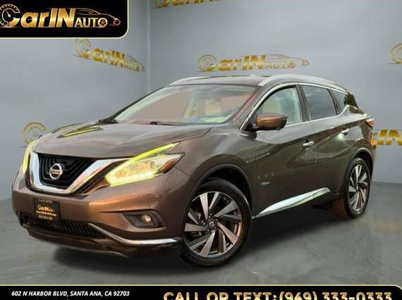 NISSAN MURANO 2016 5N1CZ2MG2GN151632 image