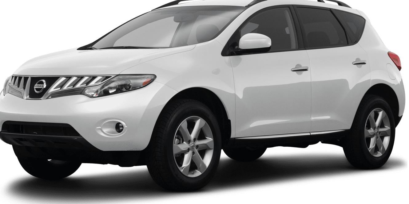 NISSAN MURANO 2009 JN8AZ18U89W100143 image