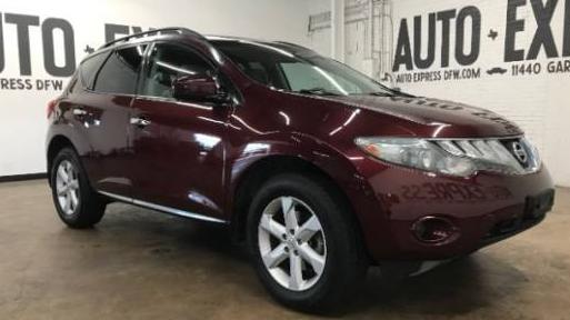 NISSAN MURANO 2009 JN8AZ18W79W204043 image