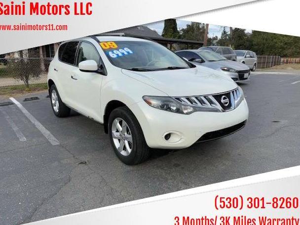 NISSAN MURANO 2009 JN8AZ18W89W152678 image